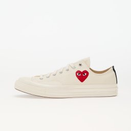 Сникърси Converse x Comme des Garçons PLAY Chuck 70 OX Milk/ Black/ Red EUR 46.5