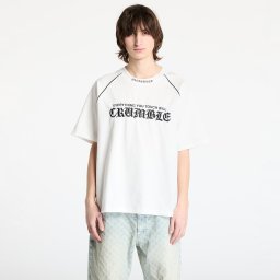 Тениска PLEASURES Crumble Heavyweight Raglan White S