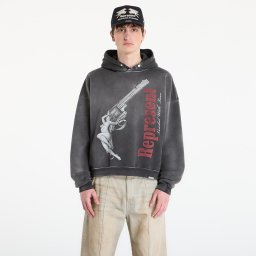 Суитшърт REPRESENT Loaded With Love Hoodie UNISEX Stained Black L