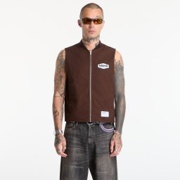 Елек NEIGHBORHOOD Zip Work Vest Brown XL
