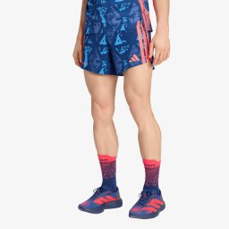 Къси панталони adidas Adizero Labrum Gel Pocket Shorts Dark Blue/ Lucid Red S