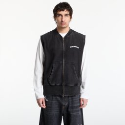 Елек PLEASURES Neural Zip Vest Faded Black XXL