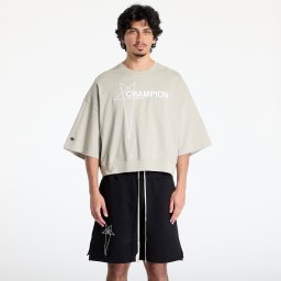 Тениска Rick Owens DRKSHDW x Champion Tommy Cropped Tee Pearl L