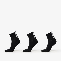 Чорапи adidas Quarter 3 Back Stripes Socks 3-Pack Black/ White L