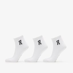 Чорапи On Logo Sock Mid 3-Pack White M