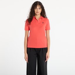 Тениска FRED PERRY The Fred Perry Shirt Flamingotan/ Blak 6