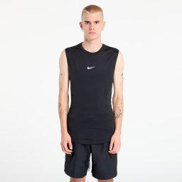 Nike Pro Men's Dri-FIT Tight Sleeveless Fitness Top Black/ White M