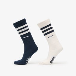 Чорапи adidas x Wales Bonner 3 Stripe Socks 2-Pack Blue/ Night Navy/ Chalk White S