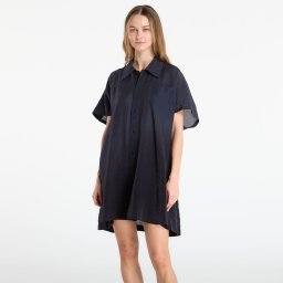 Риза Y-3 Short Sleeve Dip Dye Utility Overshirt Black/ Night Grey S