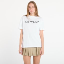 Тениска Off-White Big Logo Bookish Casual Tee White/ Black M