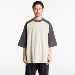 Тениска Fear of God Essentials Signature Baseball Tee Heather Stone/ Iron Grey S
