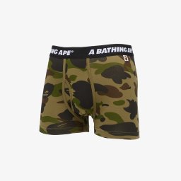 Боксерки A BATHING APE 1St Camo Trunks Green XL