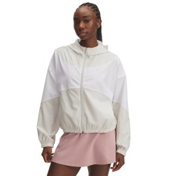 Суитшърт Under Armour Rival Woven Jacket Hoodie White M