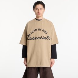 Тениска Fear of God Essentials Training 90'S Short Sleeve Tee Faded Dune XL