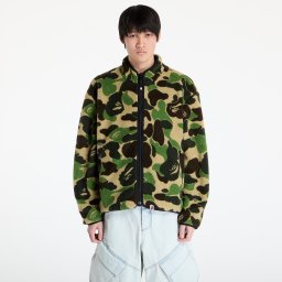 Яке A BATHING APE Abc Camo Boa Reversible Jacket M Green XL