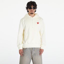 Суитшърт Comme des Garçons PLAY Hoodie Ivory L