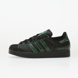 Сникърси adidas Superstar II W Core Black/ Core Black/ Semi Screaming Green EUR 39 1/3