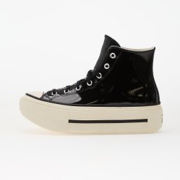 Сникърси Converse Chuck Taylor All Star Lift Double Stack Platform Patent Leather Hi Black/ Egret/ Black EUR 41