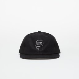 Шапка Brain Dead Flannel Classic Logohead 6 Panel Hat Black Universal