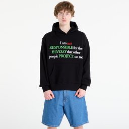 Суитшърт PLEASURES Responsible Hoodie Black L