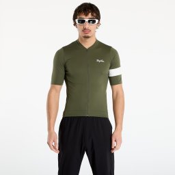 Джърси Rapha Men's Core Jersey Dark Green/ White M