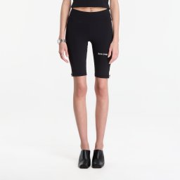 Къси панталони Palm Angels Classic Logo Track Cyclist Black/ Off White L