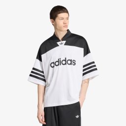 Джърси adidas Adicolor Oversized American Football Jersey White/ Black M
