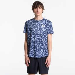 Тениска SAYSKY Flower Combat T-Shirt Blue Flower L