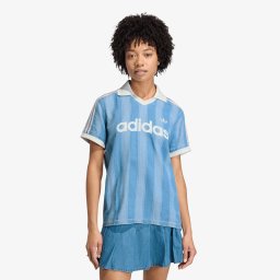 Джърси adidas Denim Football Jersey Indigo Denim M
