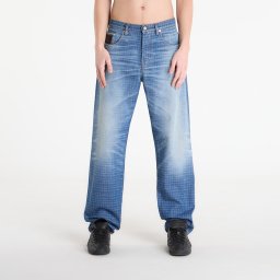 Дънки Umbro by SlamJam Checked Jeans Blue L