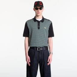 Тениска Fred Perry Geometric Polo Shirt Black XL