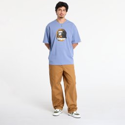 Тениска A BATHING APE Ape Head Relaxed Fit Tee Navy S