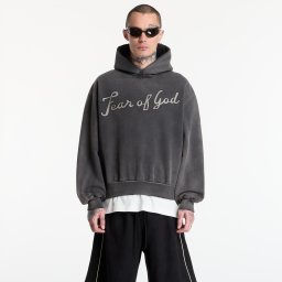 Суитшърт Fear Of God 26 Classic Fit Half Raglan Hoodie Off Black XXL