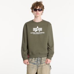 Суитшърт Alpha Industries Basic Hoody Small Logo II Dark Olive XXL