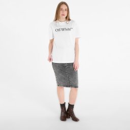 Тениска Off-White Big Logo Bookish Regular Tee White S