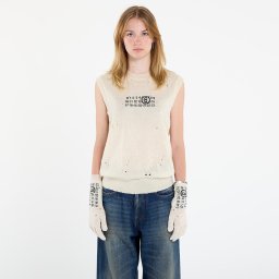 Елек MM6 Gilet Off White XL