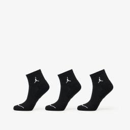 Чорапи Jordan Everyday Ankle Socks 3-Pack Black/ White L