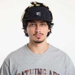 Шапка A BATHING APE 1St Camo Puffy Flight Cap Black M