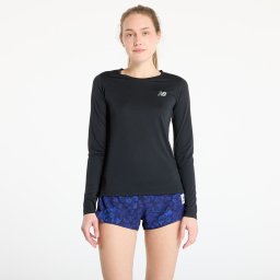 Тениска New Balance Sport Long Sleeve Black XS