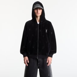 Суитшърт Playboy x FTSHP Velvet Hoodie Black S