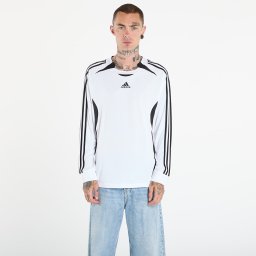 Тениска adidas Teamgeist Adicolor Long Sleeve T-Shirt White XXL