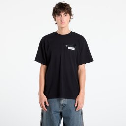 Тениска MM6 Maison Margiela Trompe l'oeil T-Shirt Black XS