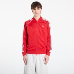 Суитшърт adidas Sst Track Top Better Scarlet/ White S