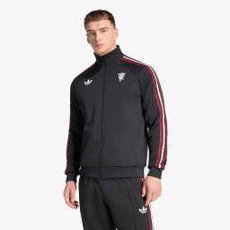 Суитшърт adidas Manchester United Originals Track Top Black XXL