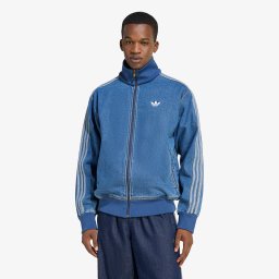 Суитшърт adidas Adicolor Denim Firebird Track Top Medium Vintage Denim M