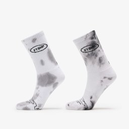 Чорапи Footshop Basic Crew Socks 2-Pack Tie Dey Bw 43-46