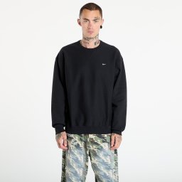 Суитшърт Nike Solo Swoosh Men's Fleece Crew Black/ White L