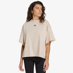 Тениска adidas 3-Stripes Studio T-Shirt Crystal Linen S