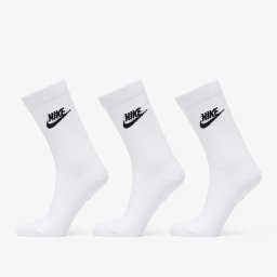 Чорапи Nike Sportswear Everyday Essential Crew Socks 3-Pack White/ Black XL