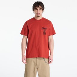 Тениска Carhartt WIP S/S Blocks T-Shirt UNISEX Oxide Red L